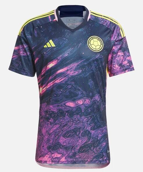 Colombia 2023/24 Away Shirt Soccer Jersey