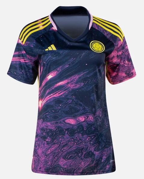 Colombia 2023/24 Away Women Shirt Soccer Jersey