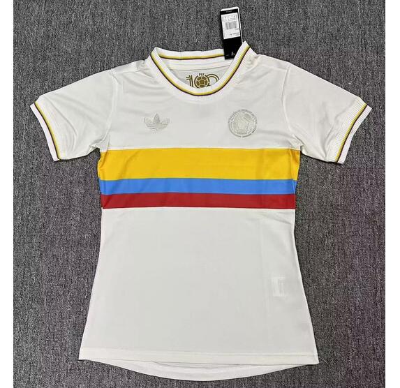 Colombia 2024/25 Centenary Women Shirt Soccer Jersey