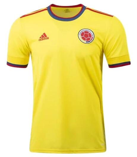 Colombia 2021 Home Match Version Shirt Soccer Jersey