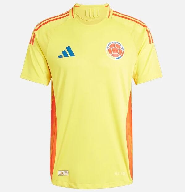 Colombia 2024/25 Home Match Version Shirt Soccer Jersey