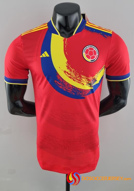 Colombia 2022/23 Special Red Match Version Shirt Soccer Jersey