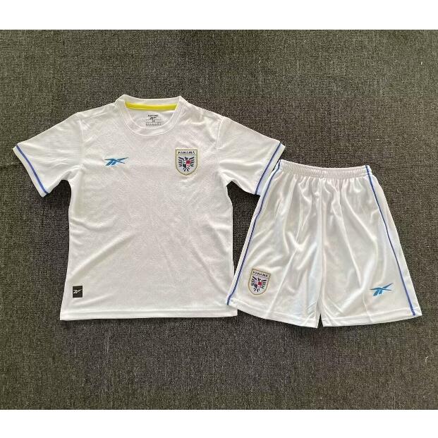 Panama 2024 Copa America Away Kids Soccer Team Kit Children Shirt And Shorts Kids
