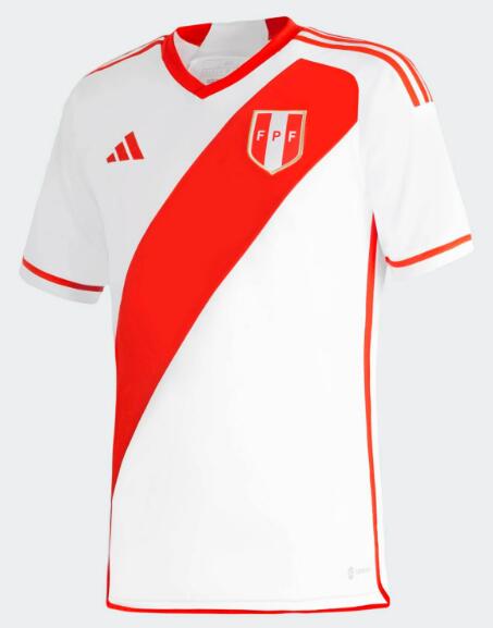 Peru 2023 Home Shirt Soccer Jersey