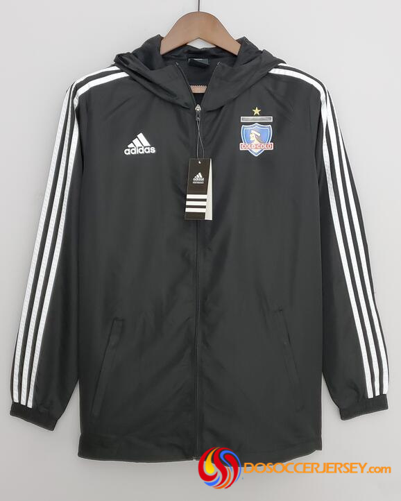 Colo-Colo 2022/23 Black Windbreaker Jacket