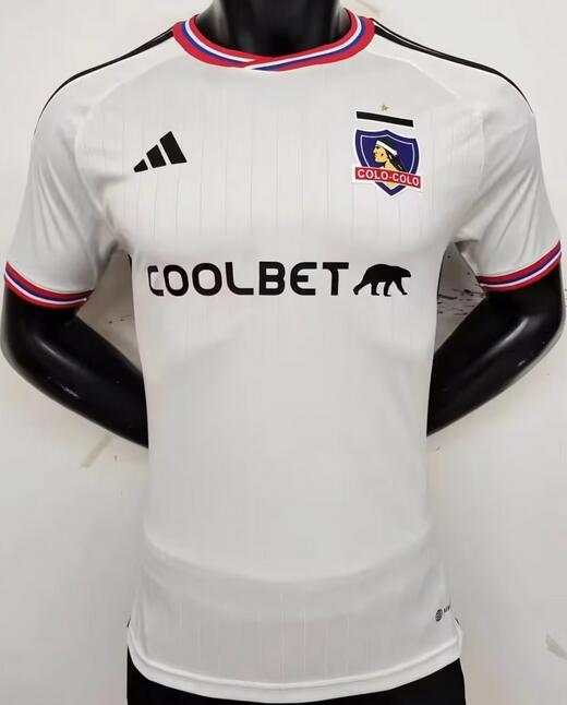 Colo-Colo 2023/24 Home Match Version Shirt Soccer Jersey