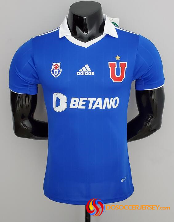 Club Universidad de Chile 2022/23 Home Match Version Shirt Soccer Jersey