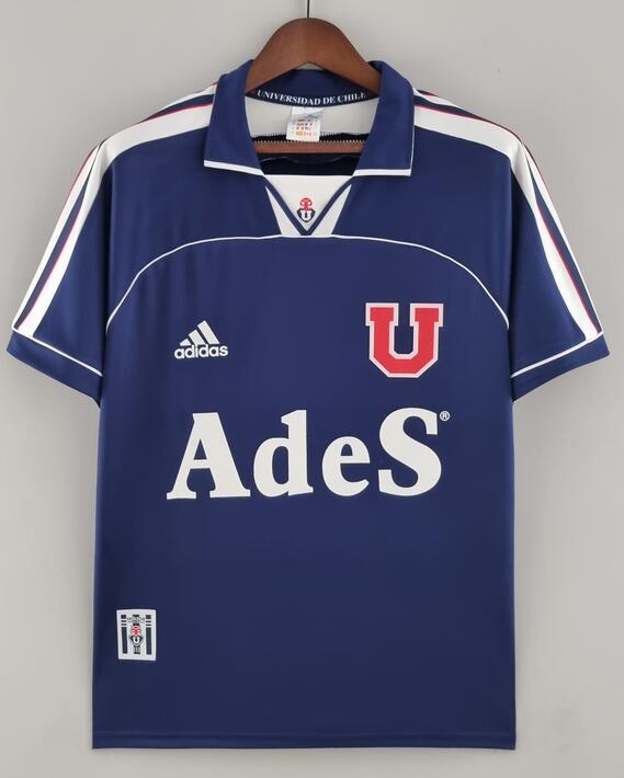 Club Universidad de Chile 2000/01 Home Retro Shirt Soccer Jersey