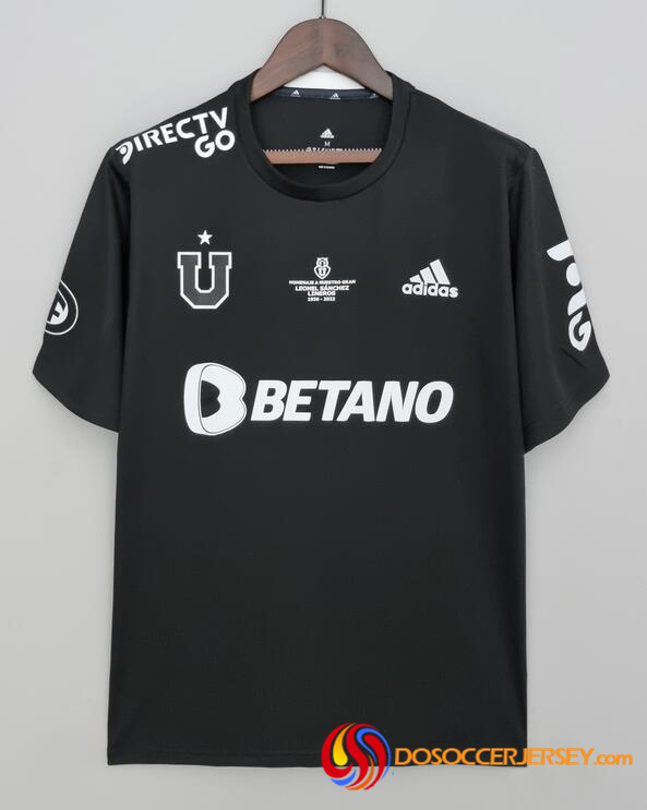 Club Universidad de Chile 2022/23 Special Black Shirt Soccer Jersey