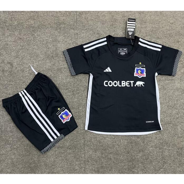 Colo-Colo 2024/25 Away Kids Soccer Kit Children Shirt + Shorts