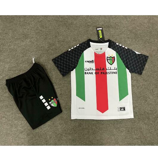 Club Deportivo Palestino 2025/26 Home Kids Soccer Kit Children Shirt + Shorts