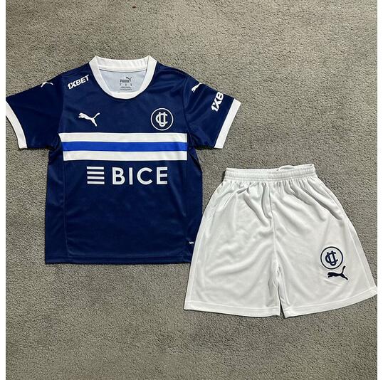 CD Universidad Católica 2025/26 Away Kids Soccer Kit Children Shirt + Shorts