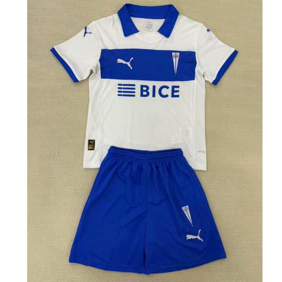 CD Universidad Católica 2025/26 Home Kids Soccer Kit Children Shirt + Shorts