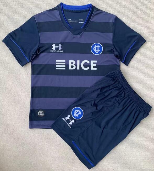 Club Universidad de Chile 2023/24 Third Kids Soccer Kit Children Shirt + Shorts