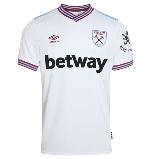 West Ham United 2019/20 Away Shirt Soccer Jersey