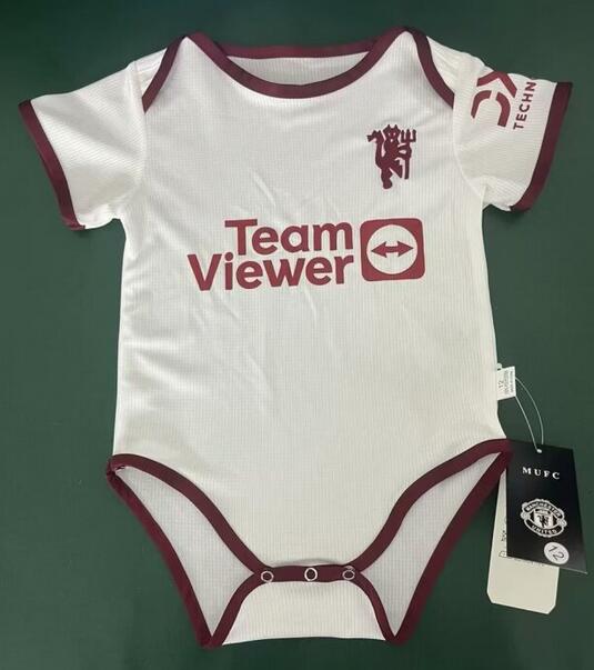 Manchester United 2023/24 Third Infant Baby Shirt Soccer Kit