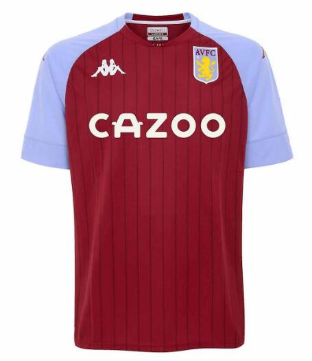 Match Version Aston Villa 2020/21 Home Shirt Soccer Jersey