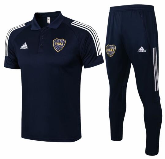 Boca Junior 2020/21 Borland Polo Suits (Shirt+Trousers)