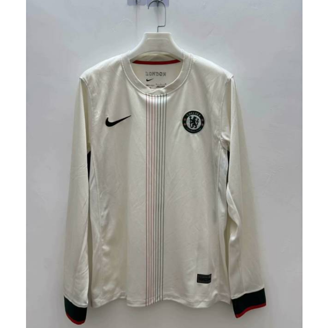 Chelsea 2025/26 Away Long Sleeve Shirt Soccer Jersey