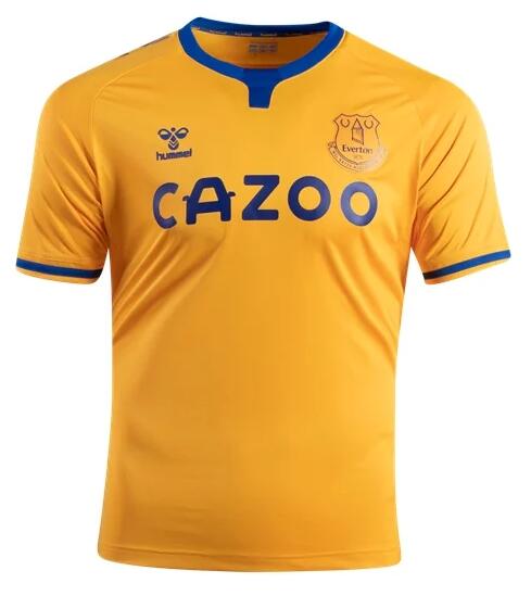 Everton 2020/21 Away Match Version Shirt Soccer Jersey