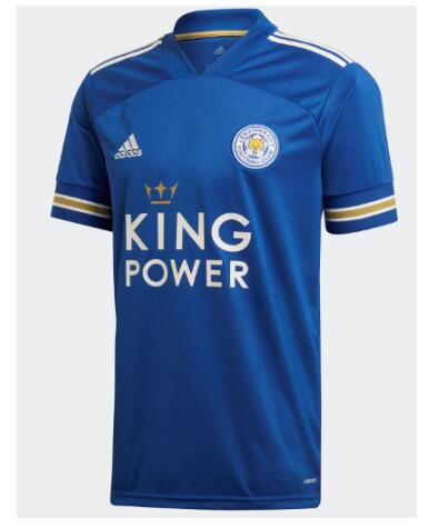 Leicester City 2020/21 Home Match Version Shirt Soccer Jersey