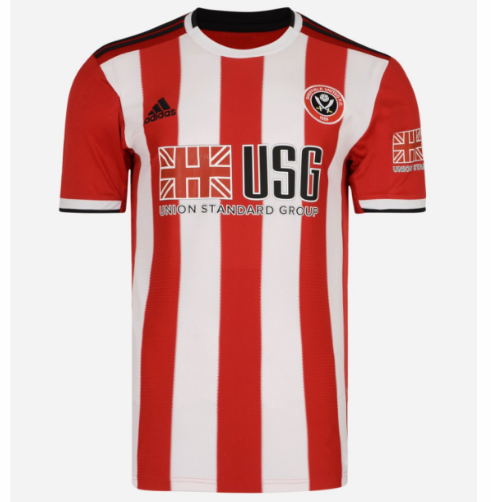 Sheffield 2019/2020 Home Soccer Shirt Jersey