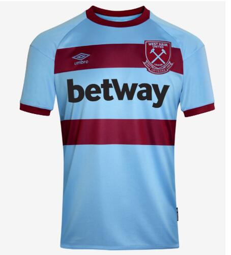 West Ham United 2020/21 Away Shirt Soccer Jersey