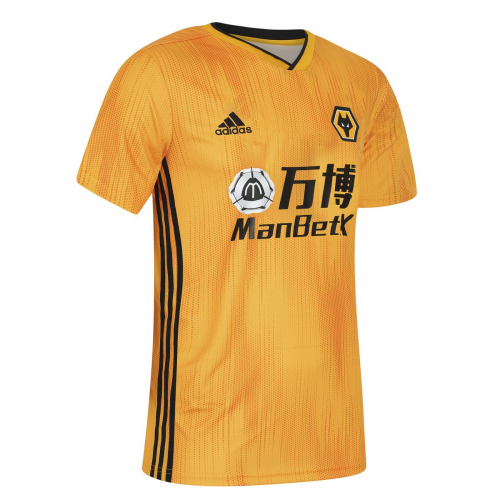 Wolverhampton Wanderers 2019/2020 Home Shirt Soccer Jersey