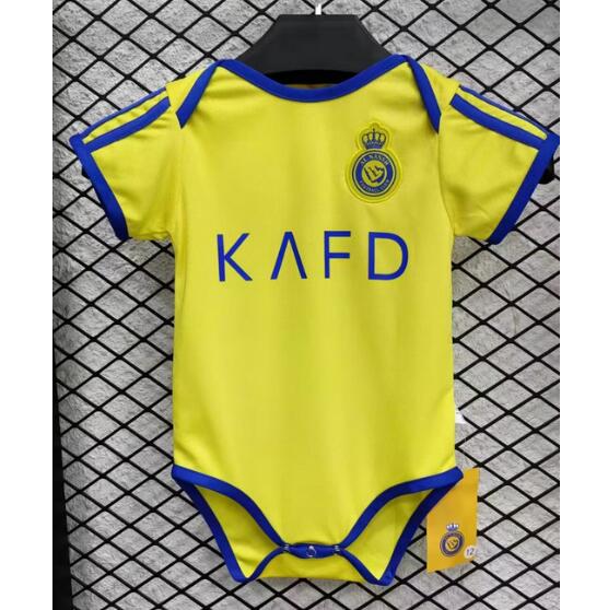 Al-Nassr 2024/25 Home Infant Baby Shirt Soccer Jersey Minikit