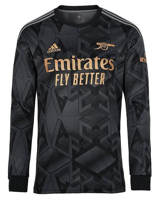 Arsenal 2022/23 Away Long Sleeved Shirt Soccer Jersey