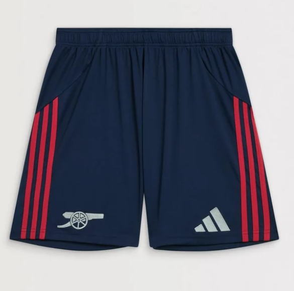 Arsenal 2025/26 Away Soccer Shorts