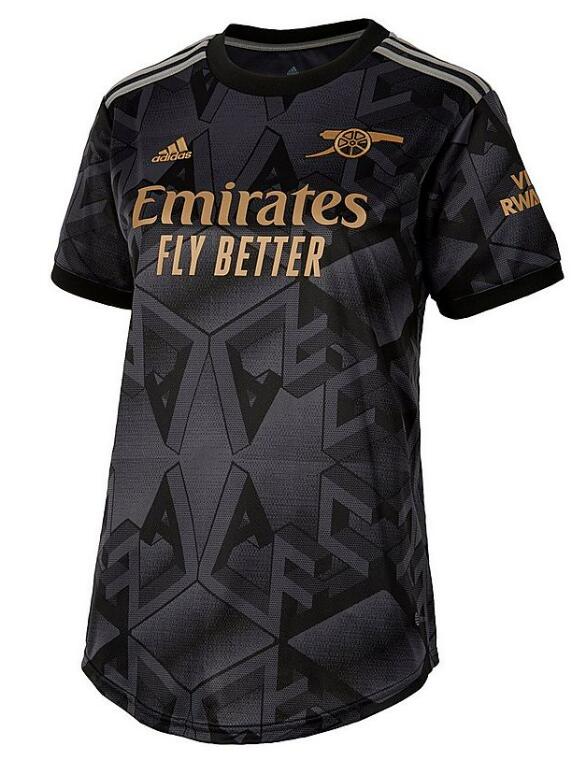 Arsenal 2022/23 Away Women Shirt Soccer Jersey