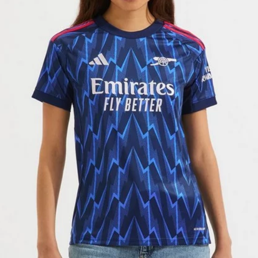Arsenal 2025/26 Away Women Soccer Jersey