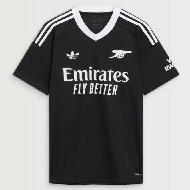 Arsenal 2024/25 Goalkeeper Black Shirt Soccer Jersey