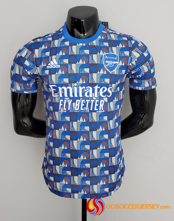Arsenal 2021/22 Special Blue Match Version Shirt Soccer Jersey