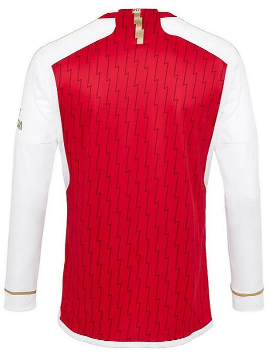 Arsenal 2023/24 Home Long Sleeved Shirt Soccer Jersey