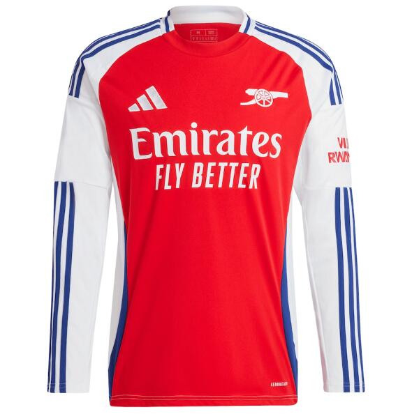 Arsenal 2024/25 Home Long Sleeved Shirt Soccer Jersey