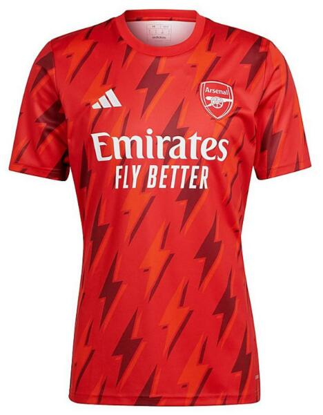 Arsenal 2023/24 Pre-Game Red Training Shirt