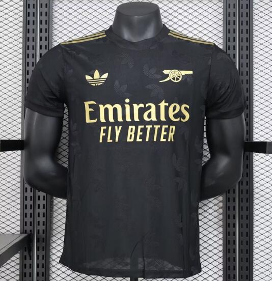 Arsenal 2024/25 Special Match Version Black Shirt Soccer Jersey