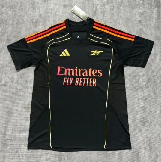 Arsenal 2025/26 Special Black Shirt Soccer Jersey