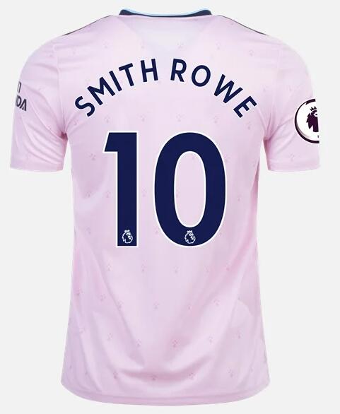 Arsenal 2022/23 Third 10 Smith Rowe Shirt Soccer Jersey