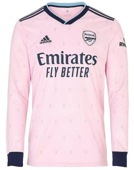 Arsenal 2022/23 Third Long Sleeved Shirt Soccer Jersey