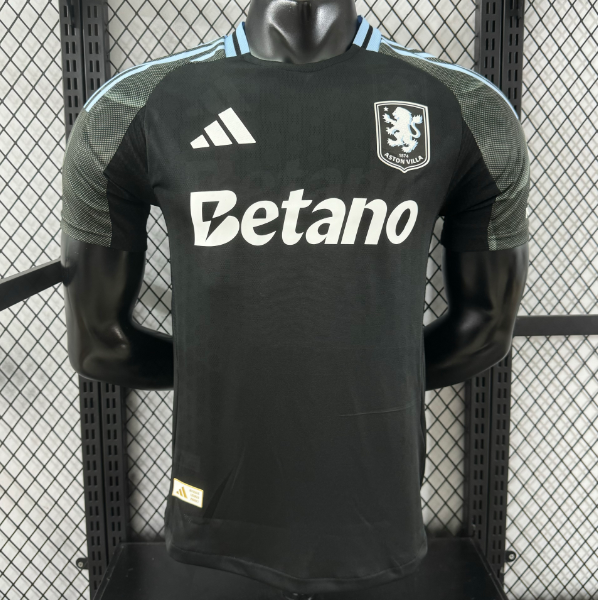 Aston Villa 2025/26 Away Match Version Shirt Soccer Jersey