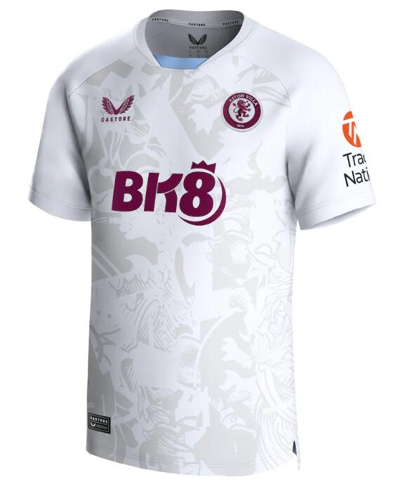 Aston Villa 2023/24 Away Shirt Soccer Jersey