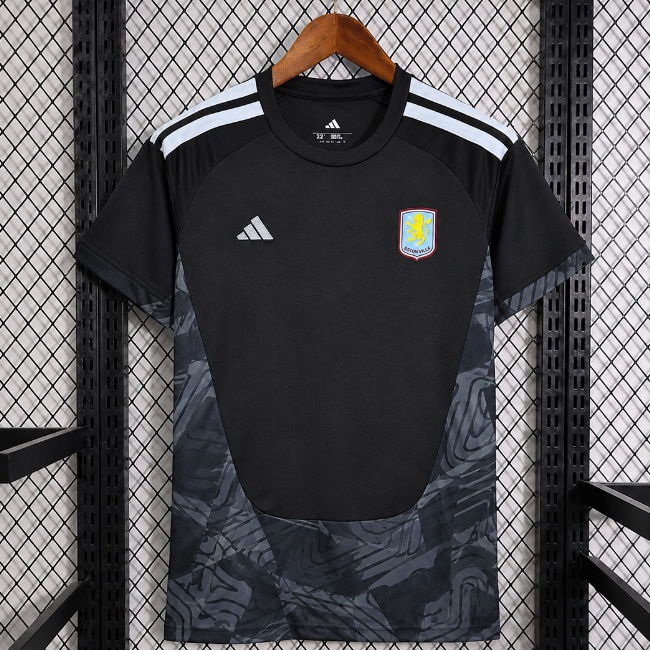 Aston Villa 2026/27 Goalkeeper Black Shirt Soccer Jersey