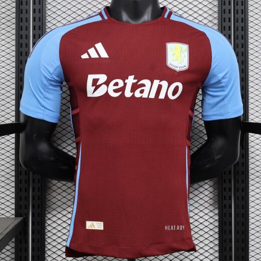 Aston Villa 2024/25 Home Match Version Shirt Soccer Jersey