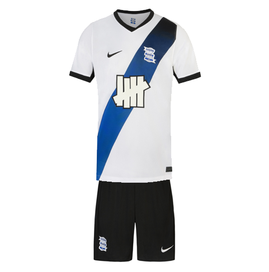 Birmingham City 2025/26 Away Kids Soccer Kit Children Shirt + Shorts