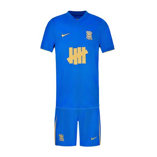 Birmingham City 2025/26 Home Kids Soccer Kit Children Shirt + Shorts