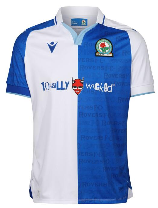 Blackburn Rovers 2023/24 Home Shirt Soccer Jersey