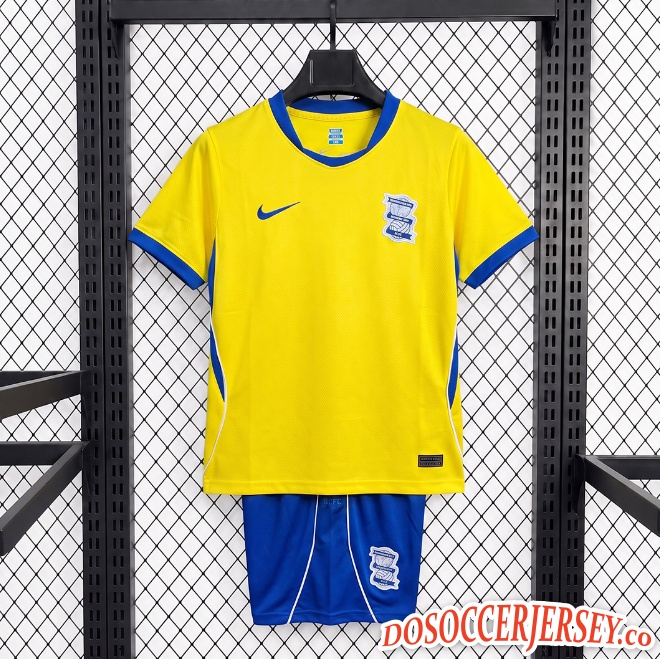 Birmingham City 2026/27 Away Kids Soccer Kit Children Shirt + Shorts